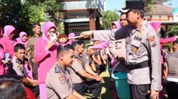56 Personel Polres Kudus Naik Pangkat, Kapolres: Jadikan Amanah untuk Tingkatkan Profesionalisme