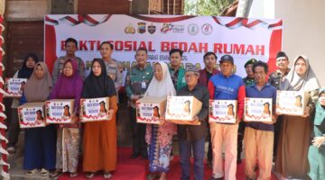 Polres Kudus Bedah Rumah Warga di Hari Bhayangkara ke-80, Kapolres: Polri Hadir Memberi Manfaat Nyata