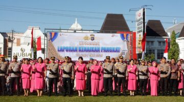 304 Personel Polda DIY Naik Pangkat, Kapolda DIY Tekankan Peningkatan Profesionalisme dan Pengabdian
