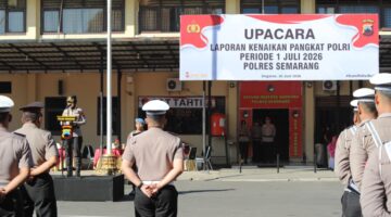 59 Personel Polres Semarang Naik Pangkat, Kapolres: Ini Bentuk Apresiasi atas Kinerja dan Harus Disyukuri.