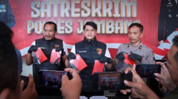 Polres Jombang Ungkap Komplotan Curanmor, Empat Tersangka Ditangkap