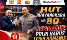 HUT Bhayangkara ke-80, Habib Aboe Bakar Dorong Polri Semakin Humanis, Jadi Pelindung dan Pengayom Masyarakat!