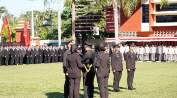 Sinergitas dan Soliditas TNI-Polri, Danrem 072/Pamungkas Hadiri Upacara Peringatan HUT Bhayangkara ke-80