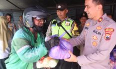 Berbagi kebahagiaan peringatan Hari Bhayangkara ke 80, Polres Semarang bagikan 400 paket sayur dan sembako