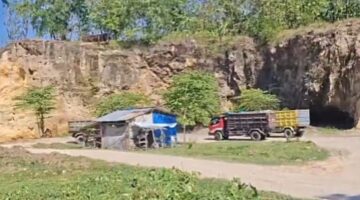 Aktivitas Tambang Batu Padas di Karangrayung Grobogan Jadi Sorotan, Diduga Belum Mengantongi Izin Resmi