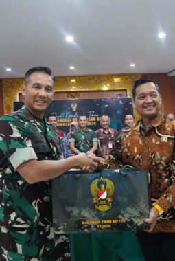 Akselerasi Pembangunan Daerah, Danrem 072/Pamungkas Ikuti Rakernis TMMD Reguler Ke-129 Secara Virtual
