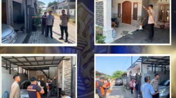Penyelidikan Awal, Pamapta dan Tim Inafis Polres Sragen Buru Pelaku Aksi Pencurian Berantai di Graha Sukowati 