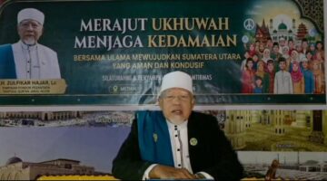 K.H. ZULFIKAR HAJAR ,Lc Mengajak Seluruh Lapisan Masyarakat Sumatera Utara Untuk Memperkua Tali Persaudaraan Baik Suku Dan Agama 