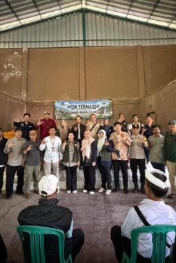 Bhabinkamtibmas Polsek Bungbulang Hadiri Penilaian Lomba Wana Lestari Tingkat Nasional 2026 di Desa Tegalega