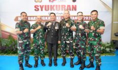 Perkokoh Sinergitas TNI-Polri, Pangdam IV/Diponegoro Hadiri Syukuran Hari Bhayangkara ke-80 di Mapolda Jateng