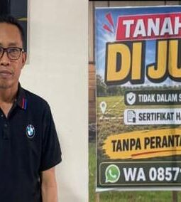 Siasat Lancung Penjual Tanah di Wajo: Kantongi Rp100 Juta Milik H. Ansar Alwi, Lalu Pasang Baliho Baru