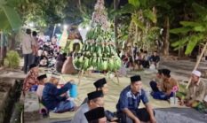 Peringatan Bulan Suro ( Syukuran ) , Warga Dusun Gunung Bawang – Desa Nusajati Gelar Tradisi Gunungan Sayur Mayur …. !!!