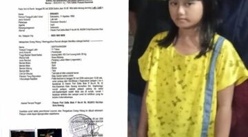 Anak Perempuan 11 Tahun Dilaporkan Hilang, Keluarga Mohon Bantuan Masyarakat