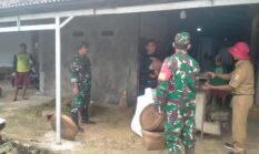 Dukung Swasembada Pangan, Babinsa Koramil Jatiroto Kunjungi Tempat Penggilingan Padi