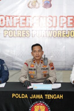 Pelaku Curanmor di Masjid Agung Darul Muttaqin Sindurjan Berhasil Diamankan Satreskrim Polres Purworejo