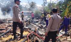 Polres Wonogiri Bergerak Cepat Tangani Kebakaran Rumah di Eromoko, Polisi Lakukan Penyelidikan Penyebab Kebakaran
