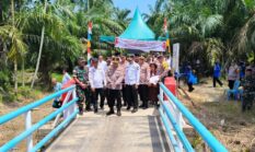 Menjembatani Peradaban, Menggapai Harapan: Jembatan Merah Putih Presisi di Rohil Diresmikan
