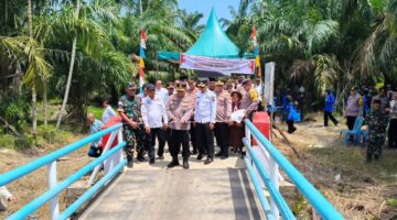 Menjembatani Peradaban, Menggapai Harapan: Jembatan Merah Putih Presisi di Rohil Diresmikan