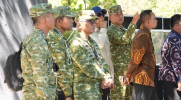Kogasgabpad Kodam IV/Diponegoro Sukses Kawal Kunjungan Presiden RI dan PM India di Candi Prambanan