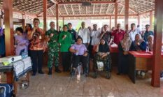 Dandim Kulon Progo Hadiri Pembukaan Pelatihan Pembuatan Sabun Jaga  Bagi Penyandang Disabilitas