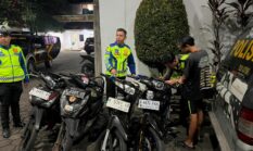 Polres Kudus Bubarkan Balap Liar, Belasan Motor Langsung Diangkut Petugas