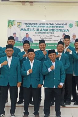 Dewan Pimpinan MUI Kecamatan Sipispis Resmi Gelar MUKERDA dan Pengukuhan Pengurus Masa Khidmat 2025 – 2030