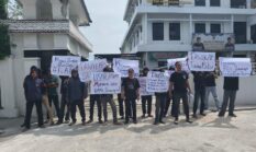 Edis Sigalingging Pimpin Aksi Front Justice di Kejari Simalungun, Soroti Lambannya Penanganan Laporan Dugaan Korupsi.