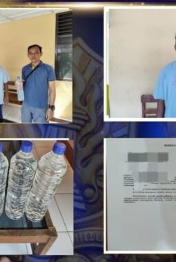 Polisi Tindak Penjual Ciu di Masaran, Lima Botol Miras Disita dalam Operasi Cipta Kondisi