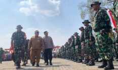 Kodim 0728/Wonogiri Dan Pemkab Wonogiri Gelar Apel Kesiapsiagaan Penanggulangan Bencana