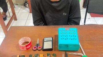 Digaji Rp 500 Ribu dan Satu Paket Sabu, Kurir Jaringan Narkotika Dibekuk Dit Resnarkoba Polda Jateng Bersama 24 Paket Barang Bukti