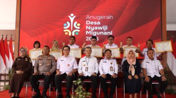 Dukung Transformasi Pelayanan Publik, Polres Wonogiri Perkuat Sinergi dalam Penganugerahan Desa Nyawiji Migunani 2026