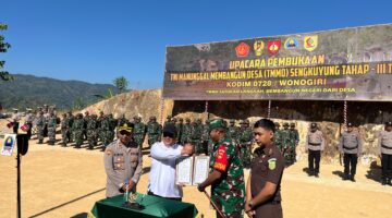 TMMD Sengkuyung Tahap III 2026 Resmi Dibuka di Jatiroto, Polri Siap Dukung Percepatan Pembangunan Desa