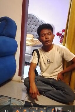 Nanda Pelaku Penganiayaan Yunus Harahap Warga Bosar Nauli Resmi Dilaporkan Korban Ke Polsek Tanah Jawa.