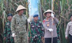 Danrem 072/Pamungkas Hadiri Panen Raya Tebu Serentak di Lanud Adisutjipto