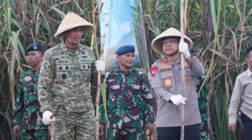 Danrem 072/Pamungkas Hadiri Panen Raya Tebu Serentak di Lanud Adisutjipto
