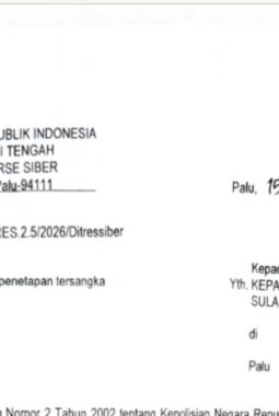 Anggota DPD RI Asal Sulteng Berinisial RA Ditetapkan Sebagai Tersangka, Berpotensi di PAW