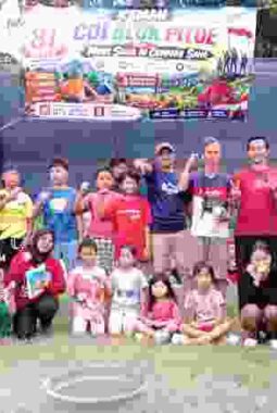 Summer Camp Cluster Dinar Indah Blok Pitoe Menyambut Musim Kemarau dan Melupakan Sejenak Musibah Banjir Kiriman di Musim Penghujan