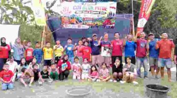 Summer Camp Cluster Dinar Indah Blok Pitoe Menyambut Musim Kemarau dan Melupakan Sejenak Musibah Banjir Kiriman di Musim Penghujan