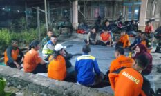 Polisi Kerahkan Tim Gabungan Cari Korban Tenggelam di Bengawan Solo Wilayah Tanon Sragen