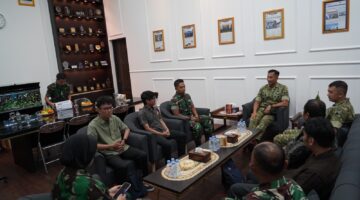 Dukung Inovasi Anak Muda Mengatasi Sampah dan Ketahanan Pangan, Danrem 072/Pamungkas Terima Audiensi Lestari Bumi Sembada