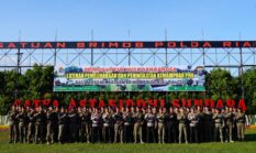 Tingkatkan Profesionalisme dan Kesiapsiagaan, Satbrimob Polda Riau Gelar Upacara Pembukaan Harpuan PHH
