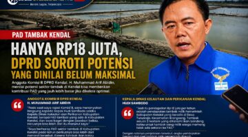 PAD Tambak Kendal Rp18 Juta per Tahun, DPRD Soroti Potensi yang Dinilai Belum Maksimal