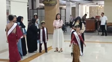Enam Putra-Putri Berprestasi Jawa Tengah Audiensi dengan Gubernur, Kapolda, dan Dinas Pariwisata dalam Rangka Hari Anak Nasional
