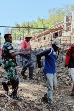 Pengerjaan Jembatan Printis Merah Putih Pelemgadung Terus Dikebut