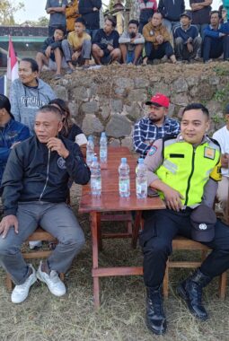 Polres Wonogiri Amankan Laga Semifinal Bintang Muda Cup III, Ratusan Penonton Saksikan Duel Sengit Krandegan vs Ngaglik