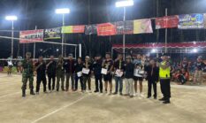 Polisi Amankan Final Pordus Bola Voli Ngabeyan, Ribuan Suporter Nikmati Laga Kondusif hingga Dini Hari