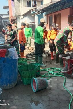 Dukung Aktivitas Ekonomi Warga,  Pengecoran Sasaran Perbaikan Saluran Air TMMD Sengkuyung Tahap III TA. 2026 Terus Dikebut