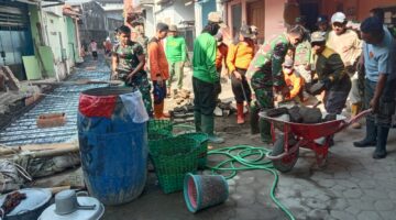 Dukung Aktivitas Ekonomi Warga,  Pengecoran Sasaran Perbaikan Saluran Air TMMD Sengkuyung Tahap III TA. 2026 Terus Dikebut