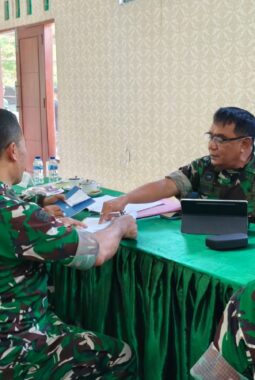 Perkuat Tertib Administrasi dan Tata Kelola Satuan, Tim Wasrik Itdam IV/Diponegoro Periksa Kodim 0724/Boyolali