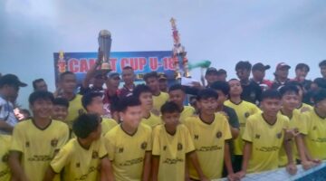 Kalikidang FC Juarai Turnamen Camat Cup U-18 Sokaraja Banyumas 
